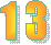   1 3